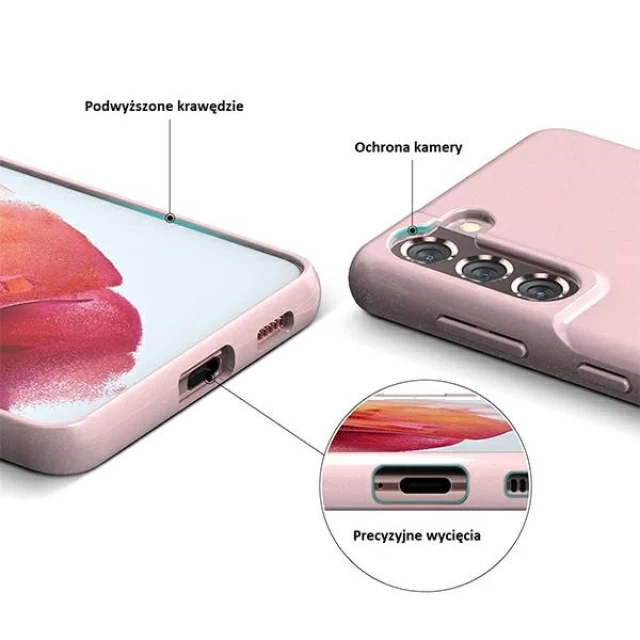 Чехол Mercury Jelly Case для Samsung Galaxy A22 4G (A225) Light Pink (8809824773105)