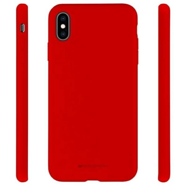 Чехол Mercury Silicone для Samsung Galaxy A03s (A037) Red (8809824774768)