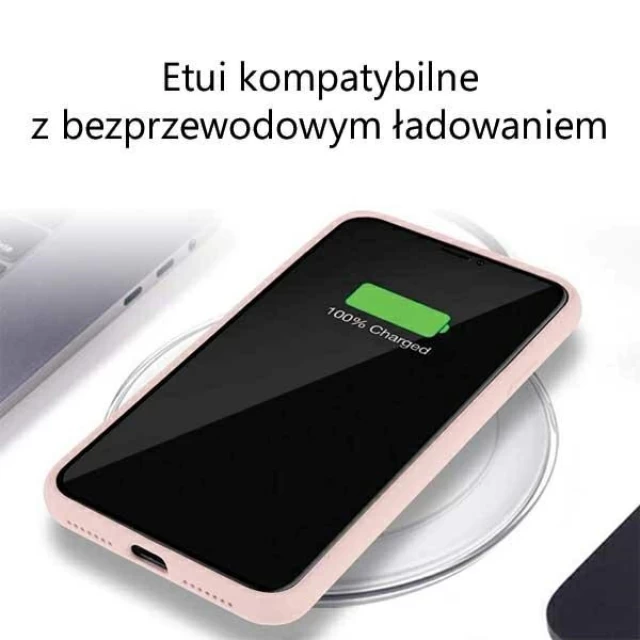 Чехол Mercury Silicone для Samsung Galaxy S22 Ultra (S908) Pink Sand (8809842235838)
