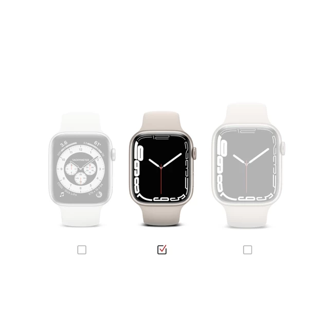 Комплект чохлів Ringke Slim для Apple Watch 41 mm Dark Chrome/Clear (2 Pack) (S58995RS)