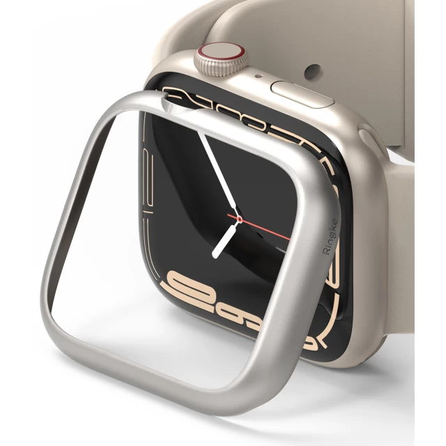 Чохол Ringke Bezel Styling Case Stainless Steel для Apple Watch 41 mm Silver (AW7-41-09)