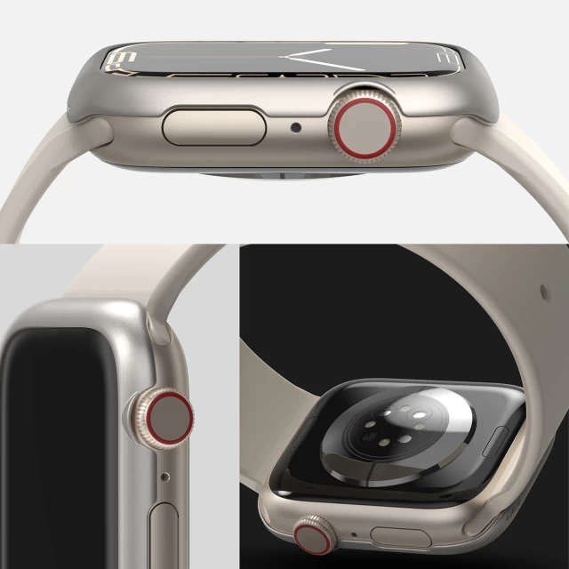 Чохол Ringke Bezel Styling Case Stainless Steel для Apple Watch 41 mm Silver (AW7-41-09)