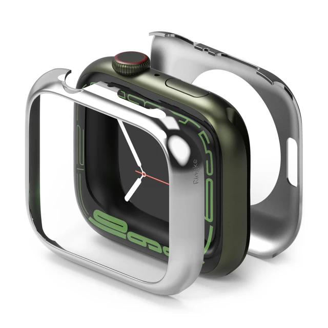 Чохол Ringke Full Frame Styling Case для Apple Watch 45 mm Silver (AW7-45-70)