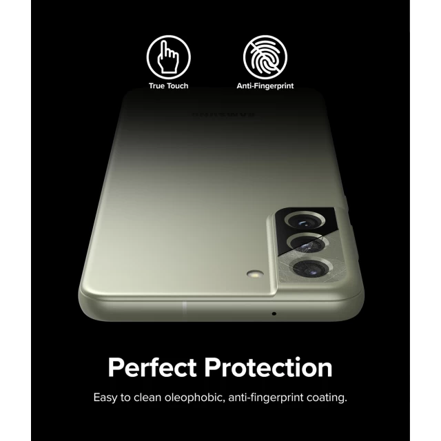 Захисне скло для камери Ringke Tempered Glass для Samsung Galaxy S21 FE Black (8809848203282)