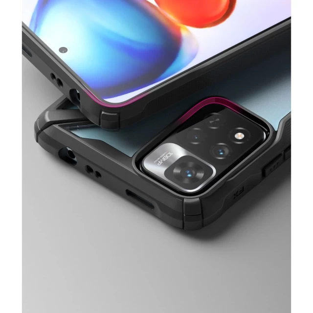 Чехол Ringke Fusion X для Xiaomi Redmi Note 11 Pro Plus 5G Black (8809848204838)