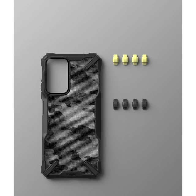 Чехол Ringke Fusion X Camo для Xiaomi Redmi Note 11 Pro Plus 5G Black (8809848204869)