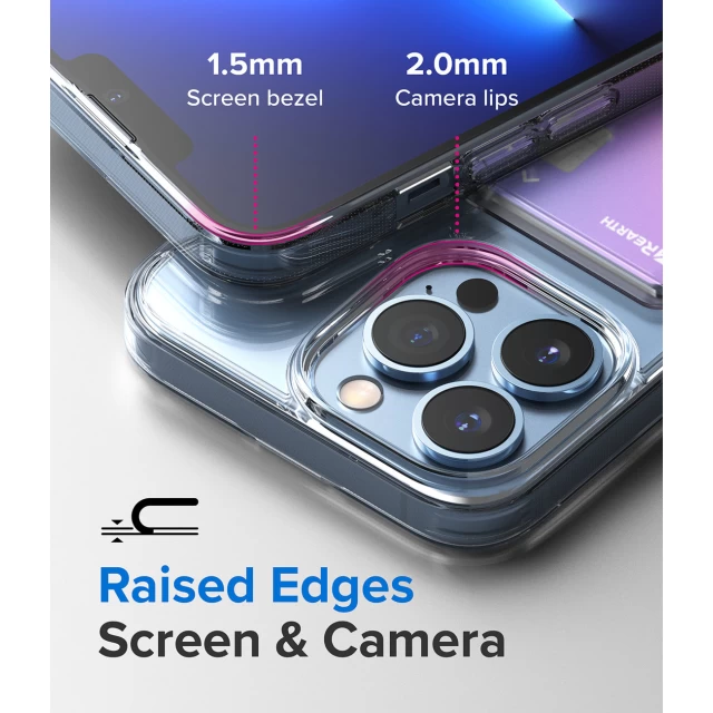 Чохол-гаманець Ringke Fusion Card для iPhone 13 Pro Transparent (FCD548E52)