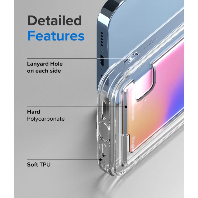 Чохол-гаманець Ringke Fusion Card для iPhone 13 Pro Transparent (FCD548E52)