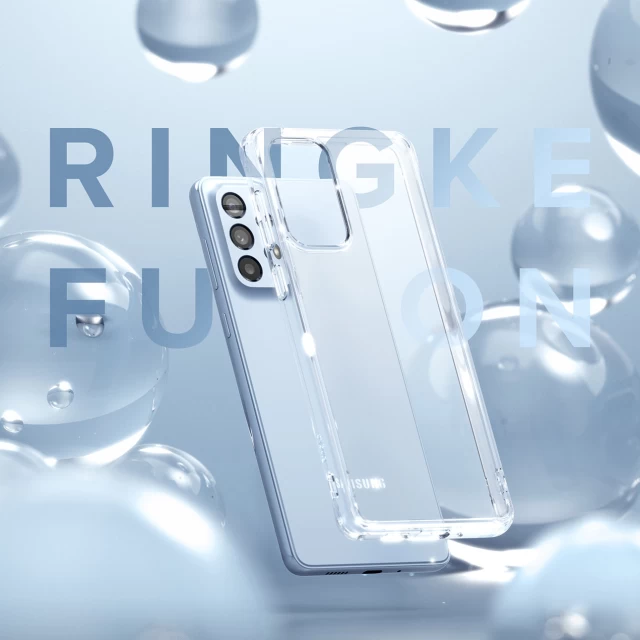 Чехол Ringke Fusion для Samsung Galaxy A73 Transparent (8809848205316)