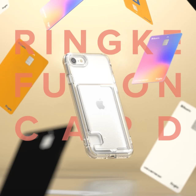 Чохол-гаманець Ringke Fusion Card для iPhone 7 | 8 | SE 2020 | 2022 Transparent (FCD614E52)