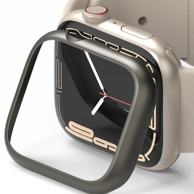 Чохол Ringke Bezel Styling Case Stainless Steel для Apple Watch 41 mm Graphite (AW7-41-12)