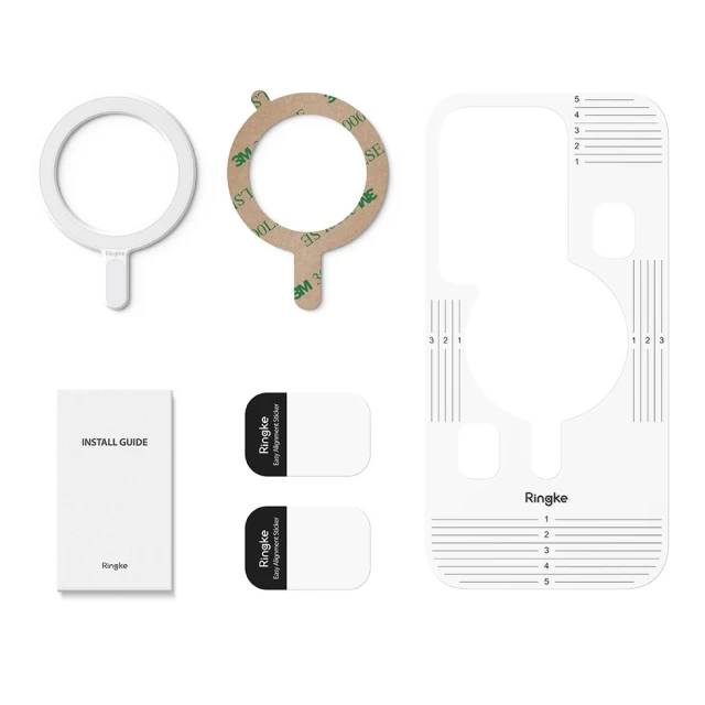 Магнітна пластина Ringke Magnetic Plate White with MagSafe (HG617141RS)