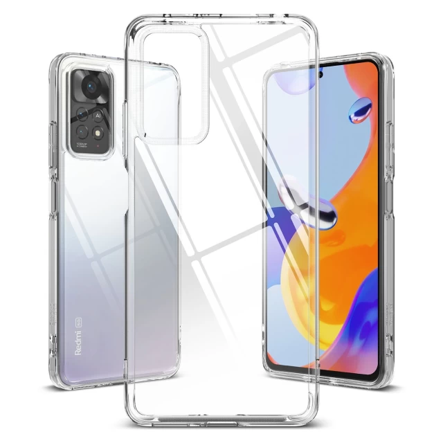 Чохол Ringke Fusion для Xiaomi Redmi Note 11S/Note 11 Transparent (F623E52)