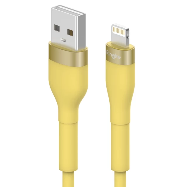 Кабель Ringke USB-A to Lightning 12W 2m Yellow (CB60037RS)