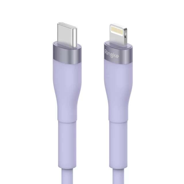 Кабель Ringke USB-C to Lightning 20W 1.2m Purple (CB60105RS)