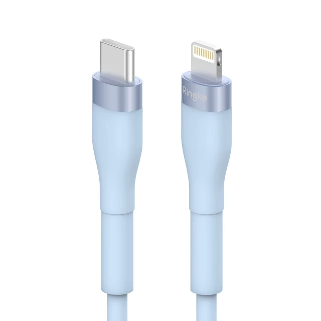 Кабель Ringke USB-C to Lightning 20W 2m Blue (CB60136RS)