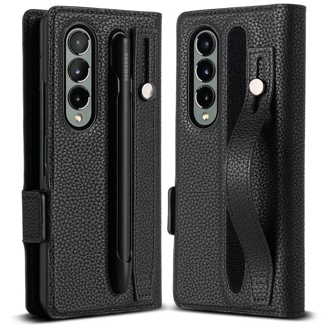 Чохол Ringke Signature Ez Strap для Samsung Galaxy Fold4 (F936) Black (8809881261034)