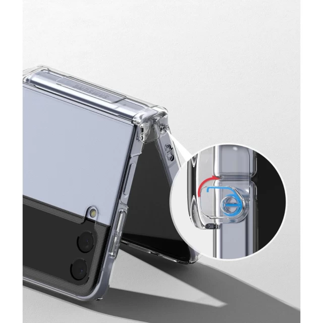 Чохол Ringke Slim Hinge для Samsung Galaxy Flip4 (F721) Clear (8809881261157)