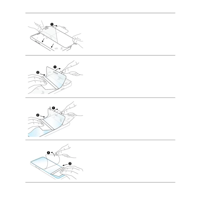 Защитная пленка Ringke Protective Film 2-Pack для Samsung Galaxy Flip4 (F721) Clear (D2E046)