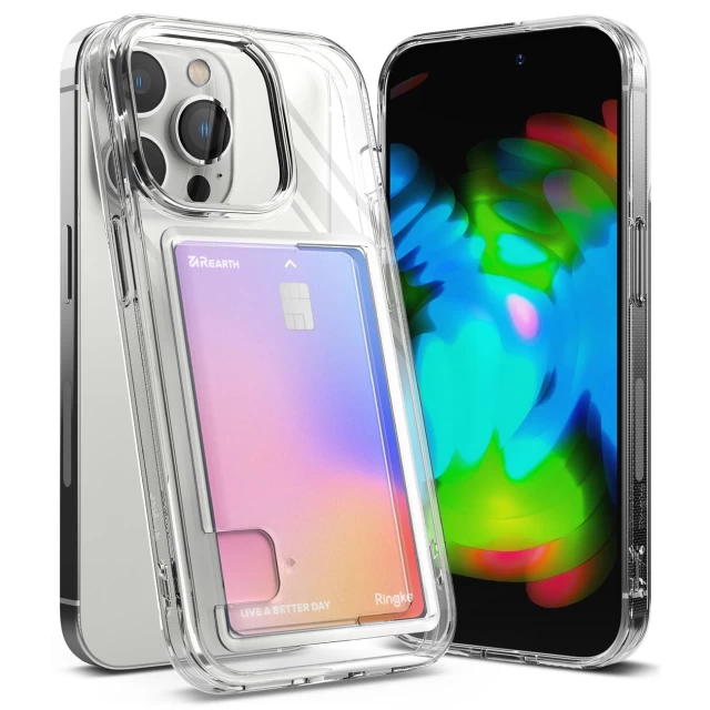 Чохол-гаманець Ringke Fusion Card для iPhone 14 Pro Max Transparent (FCD645E52)