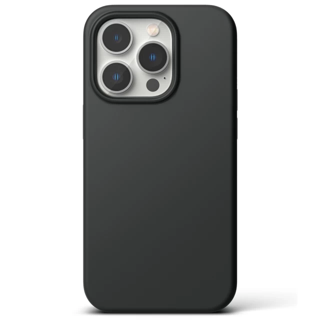 Чохол Ringke Silicone Cover для iPhone 14 Pro Max Black (SI004E55)