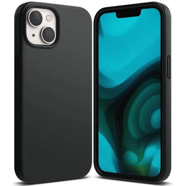 Чохол Ringke Silicone Cover для iPhone 14 Plus Black (8809881263595)