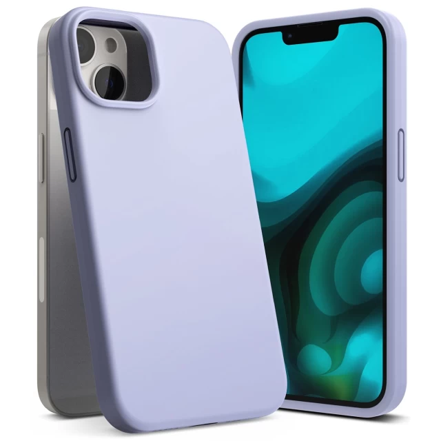 Чохол Ringke Silicone Cover для iPhone 14 Plus Lavende (8809881263625)