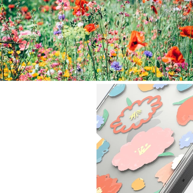 Чехол Ringke Fusion для iPhone 14 Pro Transparent Floral (FD641E31)