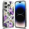 Чехол Ringke Fusion для iPhone 14 Pro Transparent Purple Rose (FD641E29)