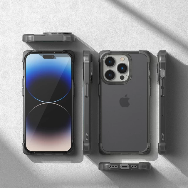 Чохол Ringke Fusion Bumper для iPhone 14 Pro Max Gray (8809881266091)