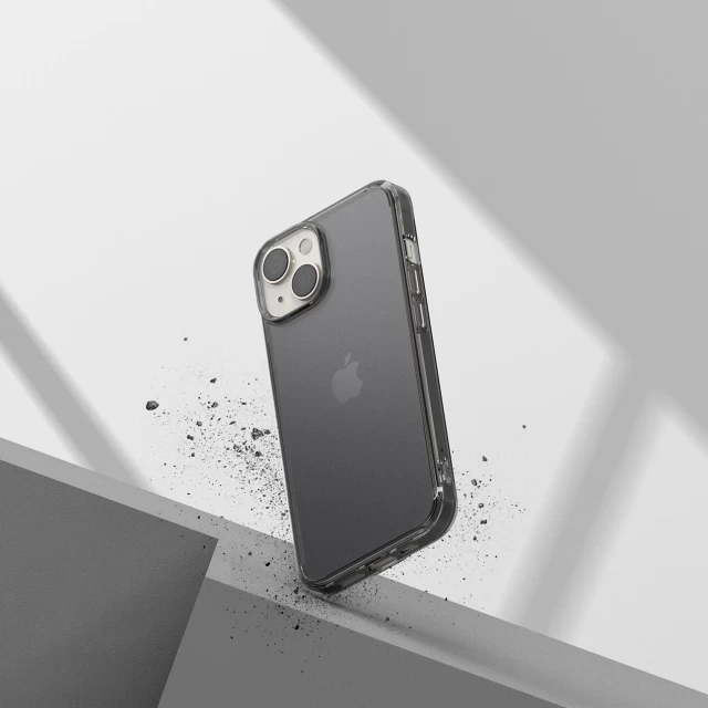 Чохол Ringke Fusion Matte для iPhone 14 Smoke Black (8809881266190)