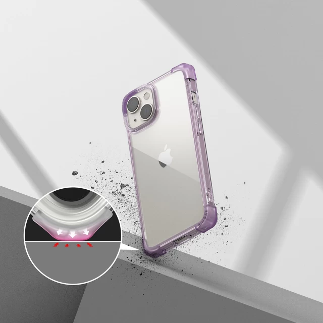 Чохол Ringke Fusion Bumper для iPhone 14 Purple (8809881267760)