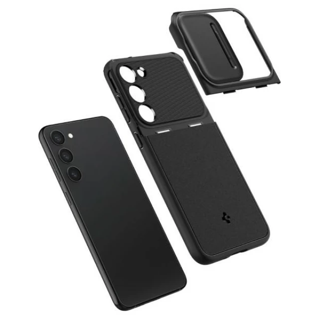 Чохол Spigen Optik Armor для Samsung Galaxy S23 Plus Black (ACS05687)