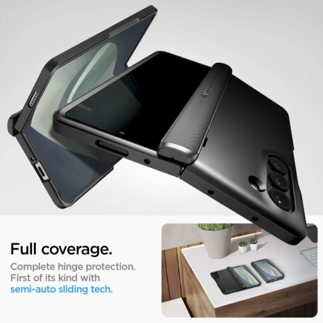 Чохол Spigen Slim Armor Pro для Samsung Galaxy Fold5 (F946) Black (ACS06211)