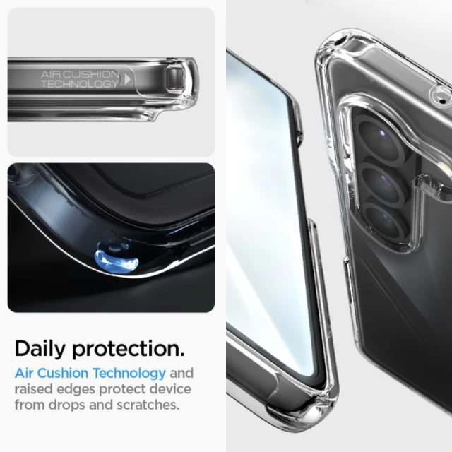 Чехол Spigen Ultra Hybrid для Samsung Galaxy Fold5 (F946) Crystal Clear (ACS06221)