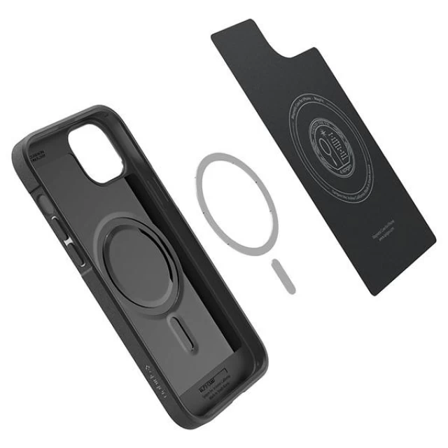Чехол Spigen Core Armor для iPhone 15 Plus Matte Black with MagSafe (ACS06455)