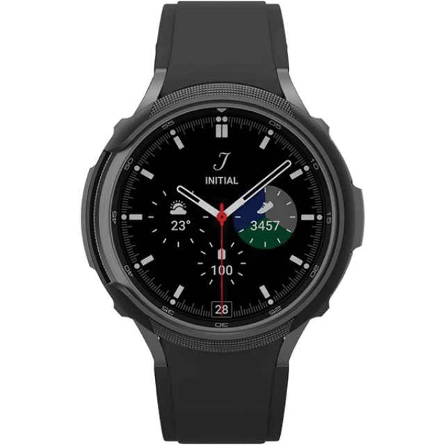 Чохол Spigen Liquid Air для Samsung Galaxy Watch 6 Classic 43 mm Matte Black (ACS06395)