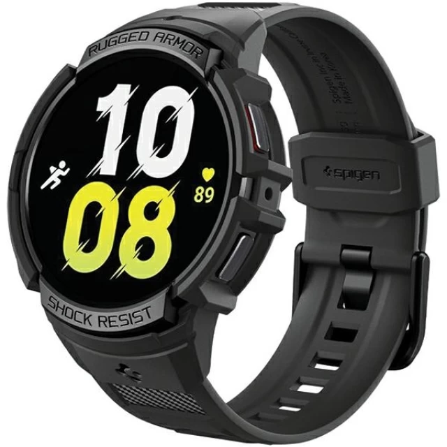 Чехол Spigen Rugged Armor Pro для Samsung Galaxy Watch 6 40 mm Matte Black (ACS06501)