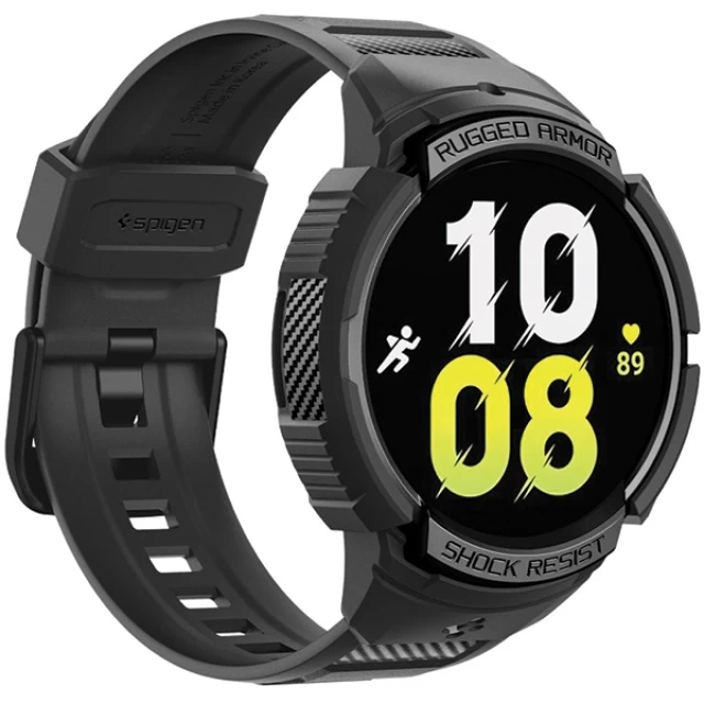 Чехол Spigen Rugged Armor Pro для Samsung Galaxy Watch 6 40 mm Matte Black (ACS06501)