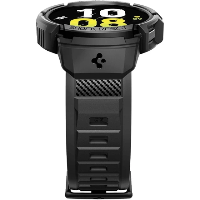 Чохол Spigen Rugged Armor Pro для Samsung Galaxy Watch 6 40 mm Matte Black (ACS06501)