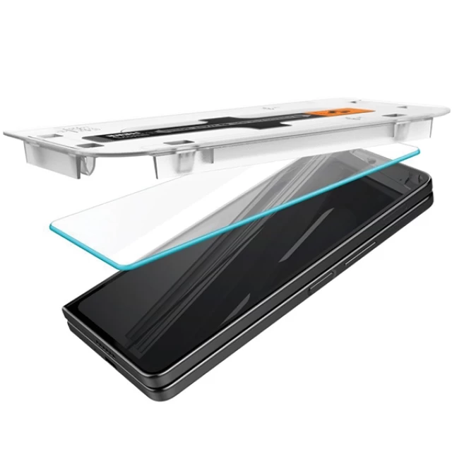 Захисне скло Spigen Glas.Tr Ez Fit для Samsung Galaxy Fold5 (F946) Clear (2 Pack) (AGL06523)