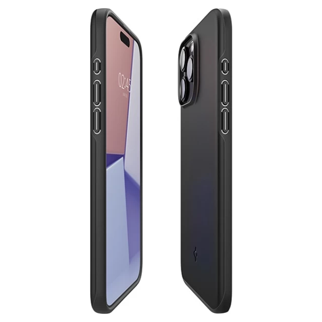 Чохол Spigen Thin Fit для iPhone 15 Pro Max Black (ACS06544)