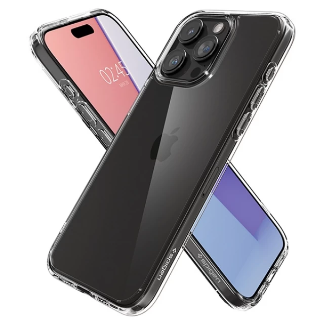 Чехол Spigen Ultra Hybrid для iPhone 15 Pro Max Crystal Clear (ACS06565)