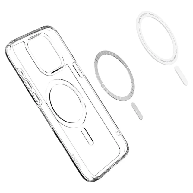Чохол Spigen Ultra Hybrid для iPhone 15 Pro Max White with MagSafe (ACS06576)