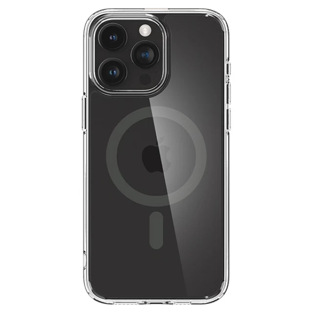 Чохол Spigen Ultra Hybrid для iPhone 15 Pro Max Graphite with MagSafe (ACS06577)