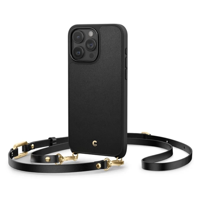 Чехол Spigen Cyrill Classic Charm для iPhone 15 Pro Max Black with MagSafe (ACS06636)