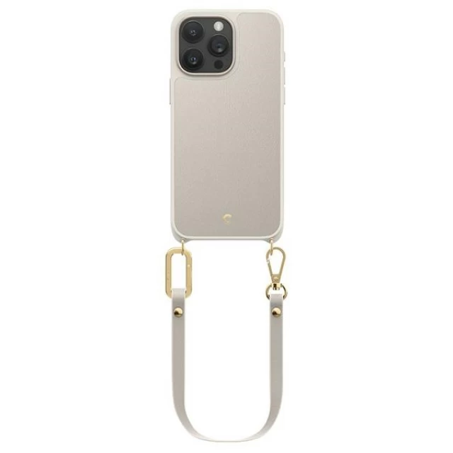 Чохол Spigen Cyrill Classic Charm для iPhone 15 Pro Max Cream with MagSafe (ACS06637)