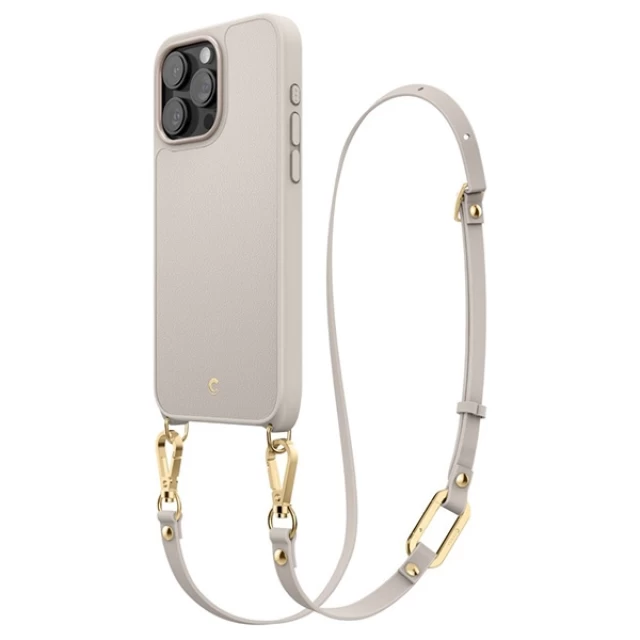 Чохол Spigen Cyrill Classic Charm для iPhone 15 Pro Max Cream with MagSafe (ACS06637)