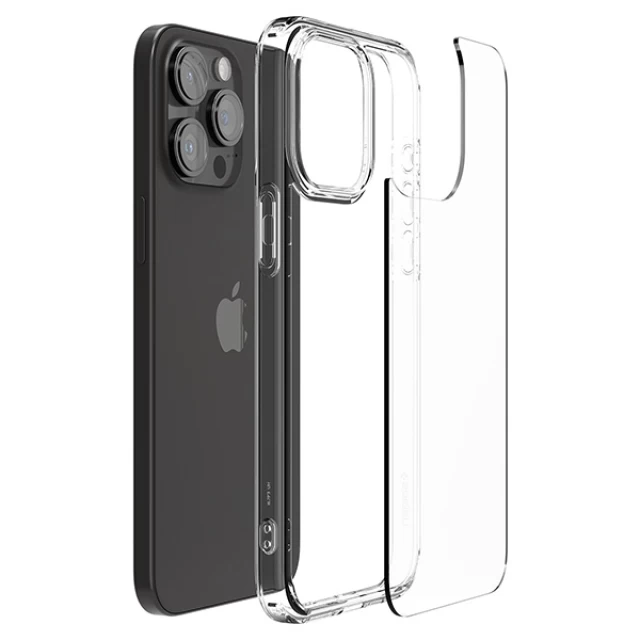 Чехол Spigen Ultra Hybrid для iPhone 15 Pro Crystal Clear (ACS06707)