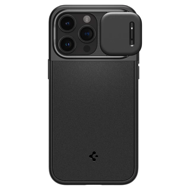 Чехол Spigen Optik Armor для iPhone 15 Pro Black with MagSafe (ACS06738)